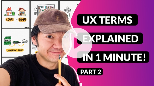 UX design explained in 1 minute! - Part 2