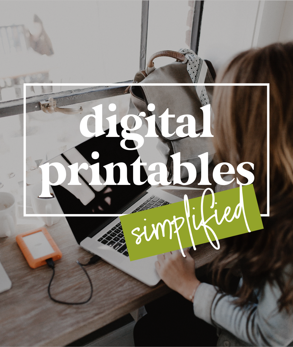 Digital Printables - Simplified a Graphic Design Course for Beginners by Prickly Pear Design Co.