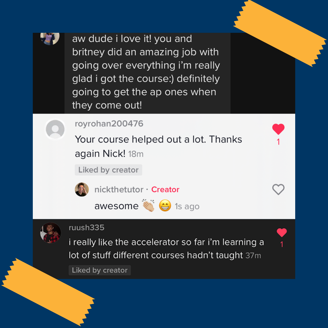 Reviews for Nick the Tutor ACT