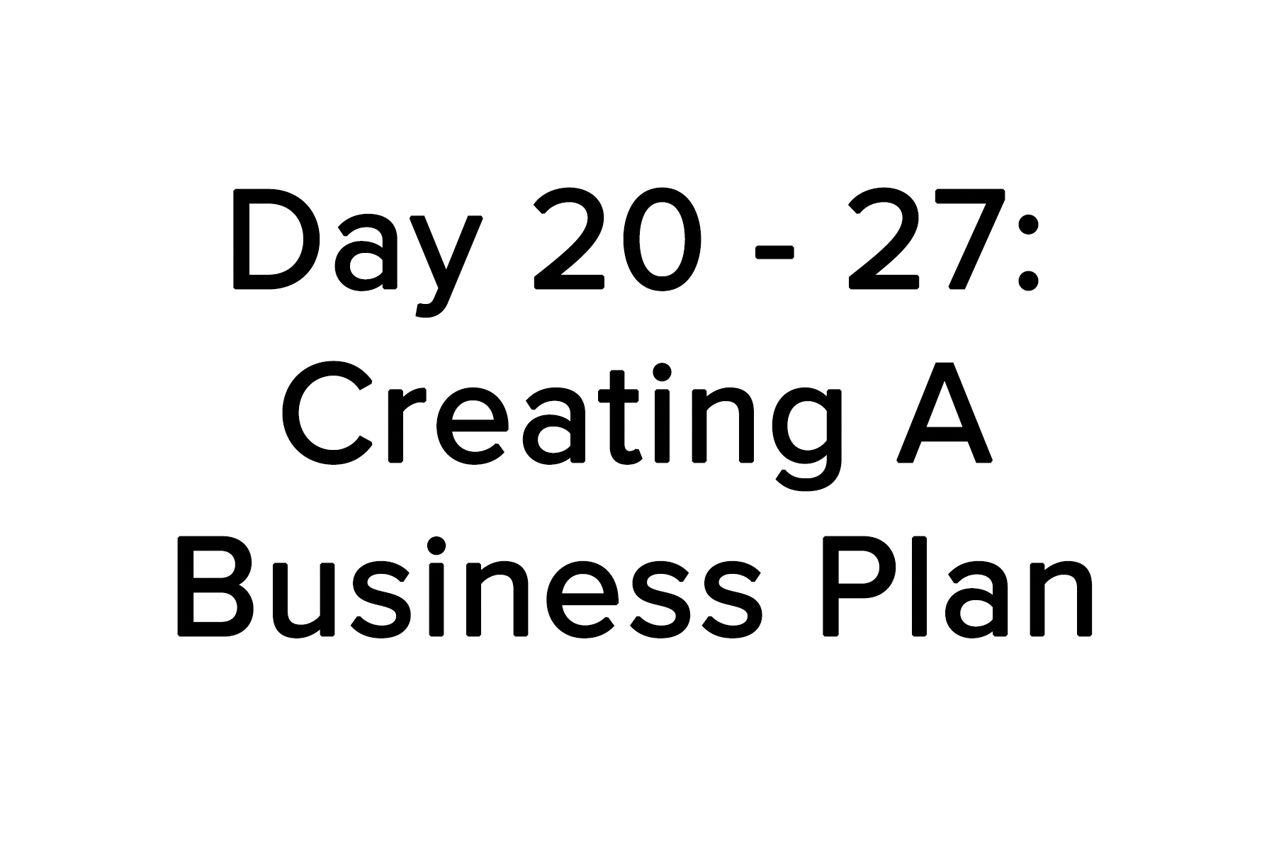 Business Plan