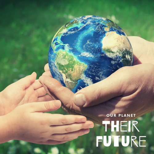 handing the planet earth to a child