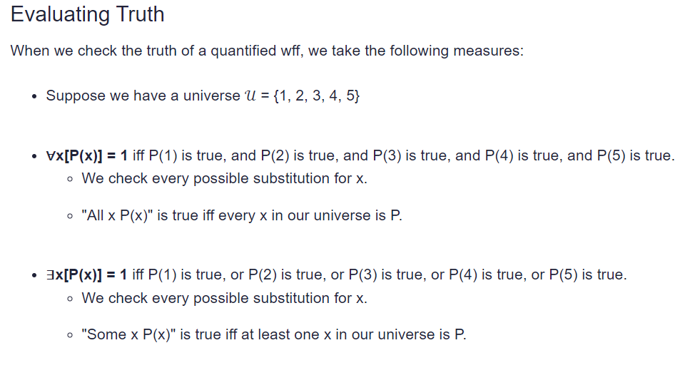 Text lecture of a lesson in propositional logic