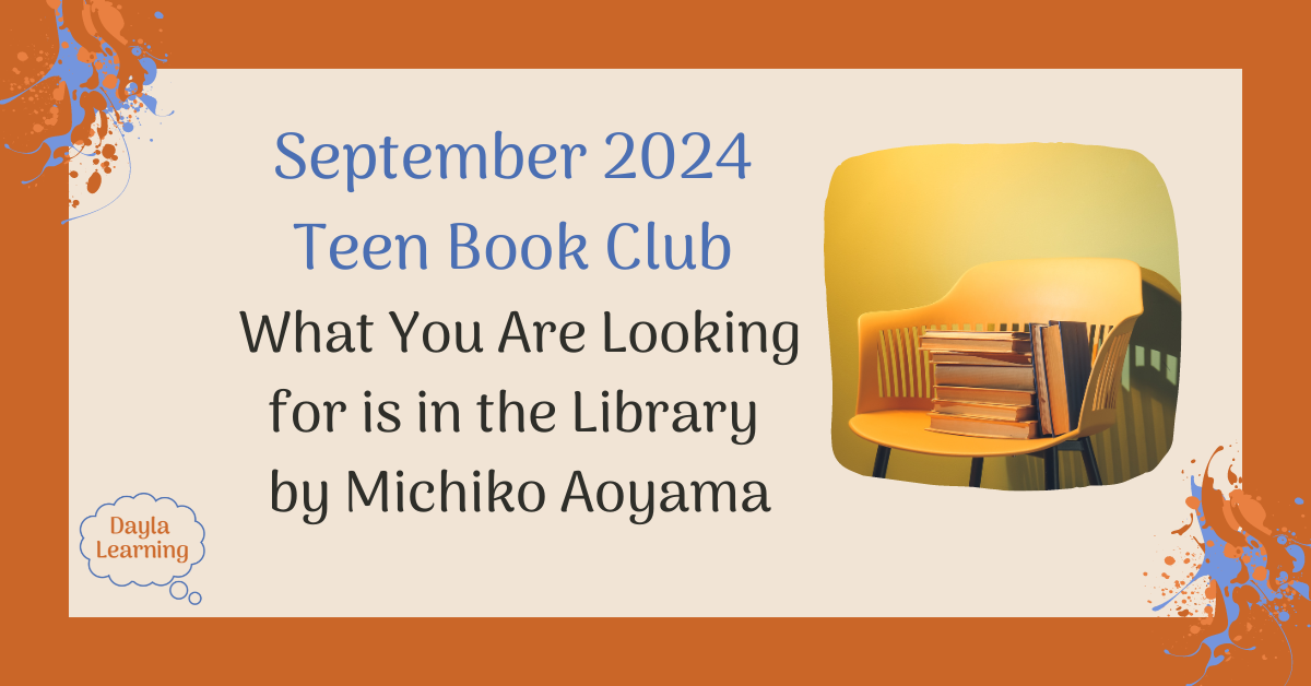 May 2024 Tween Book Club Insignificant Events in the Life of a Cactus by Dusti Bowling