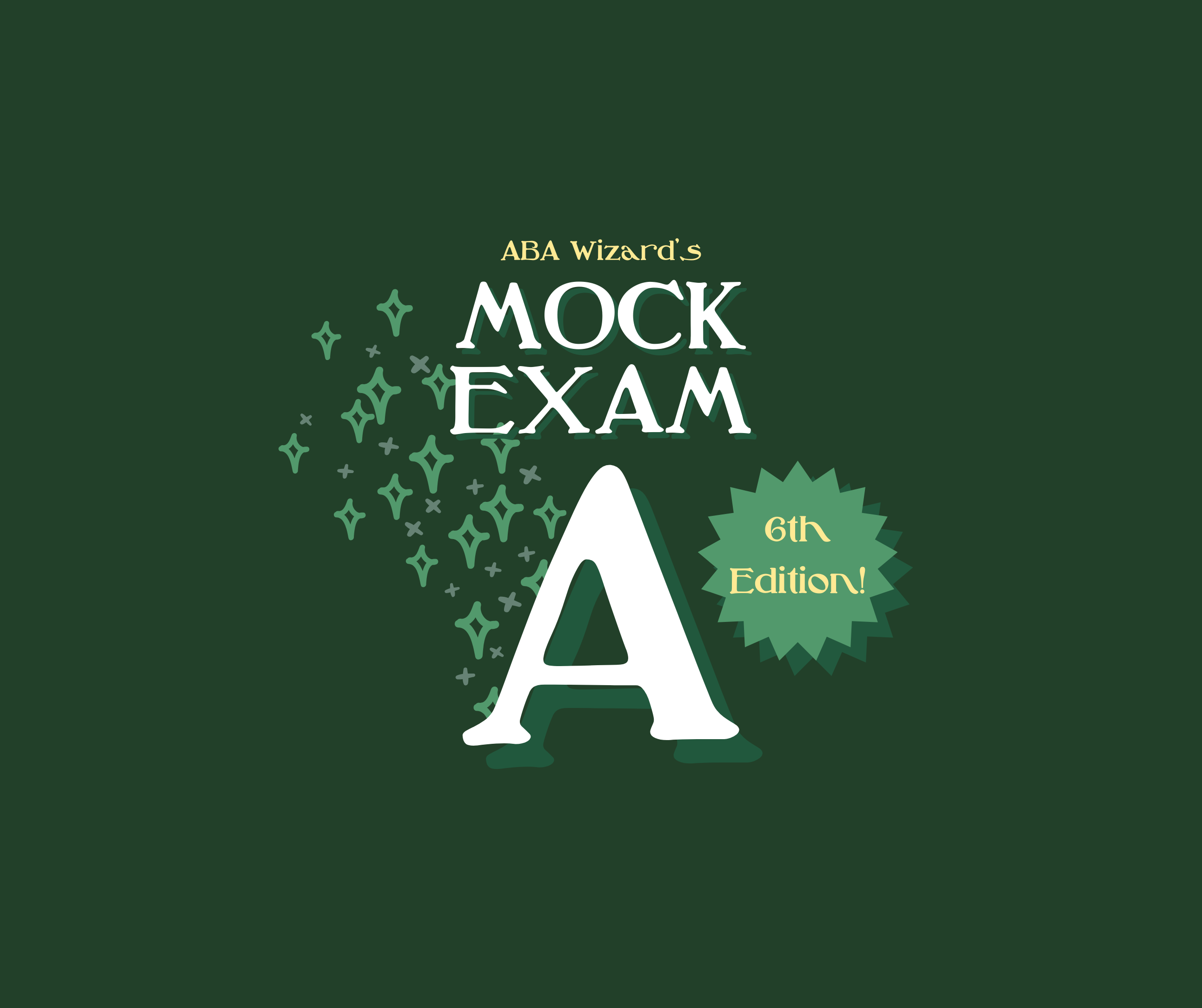 BCBA Mock Exam A 6th edition