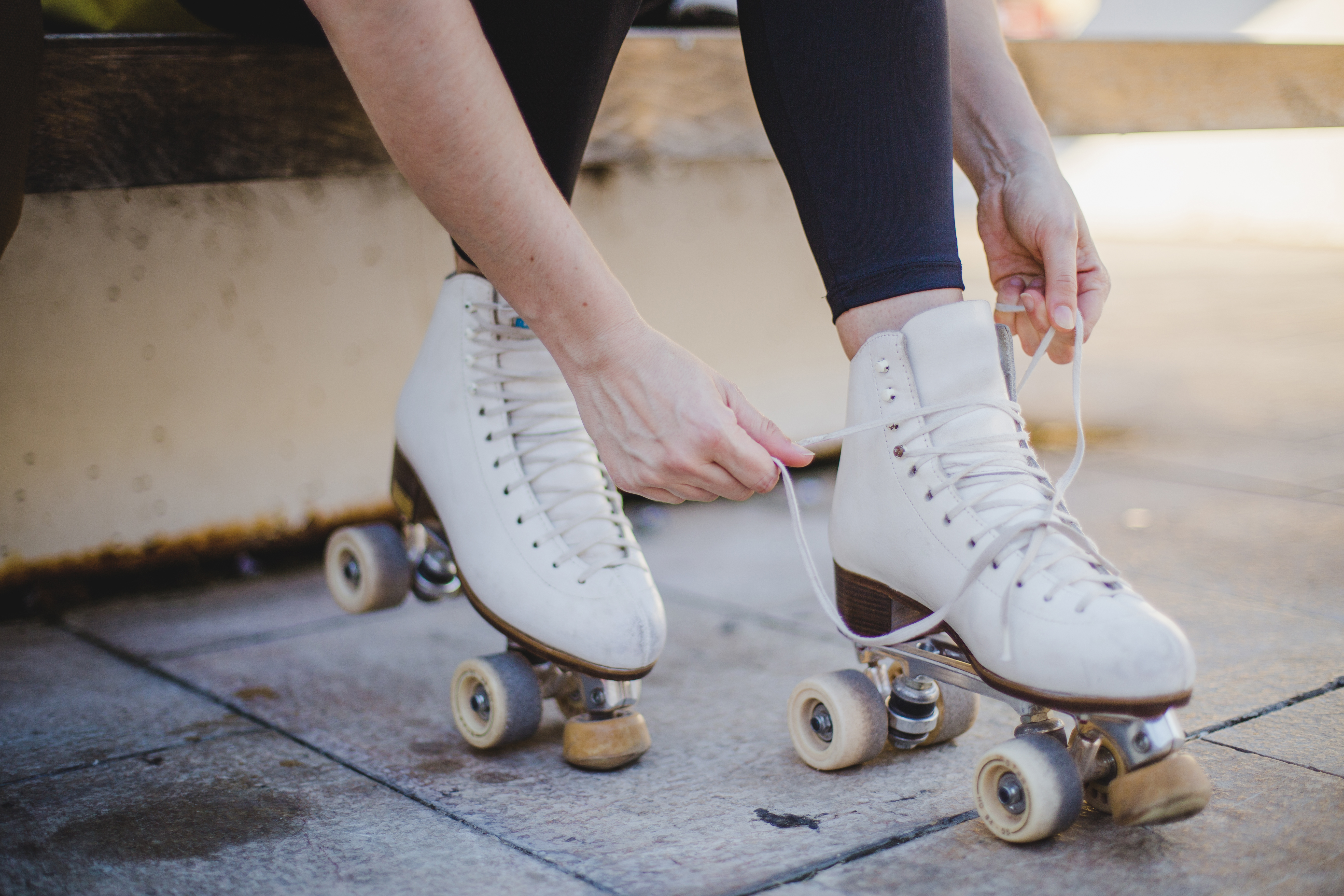 Photo mettre ses patins