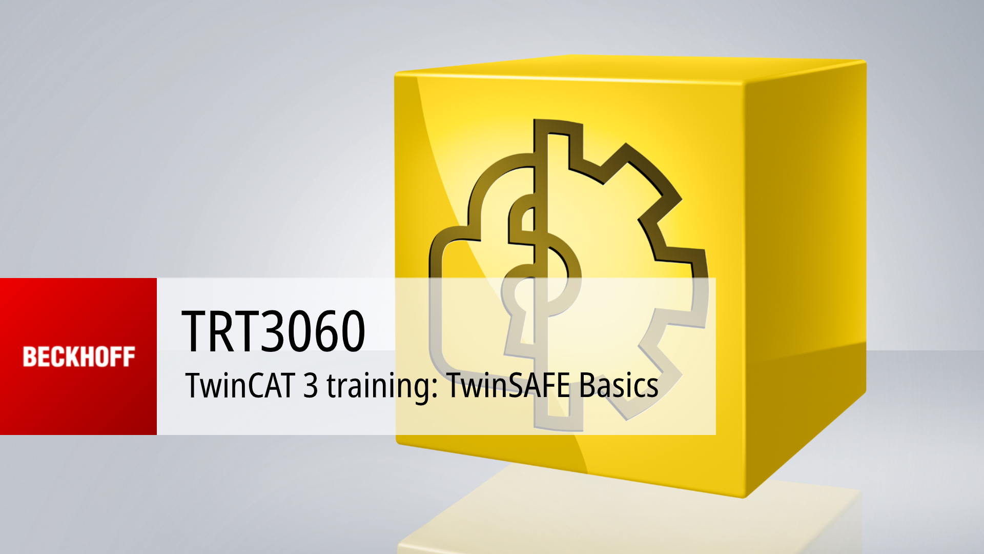 TwinCAT 3: TwinSAFE Basics | Beckhoff AU