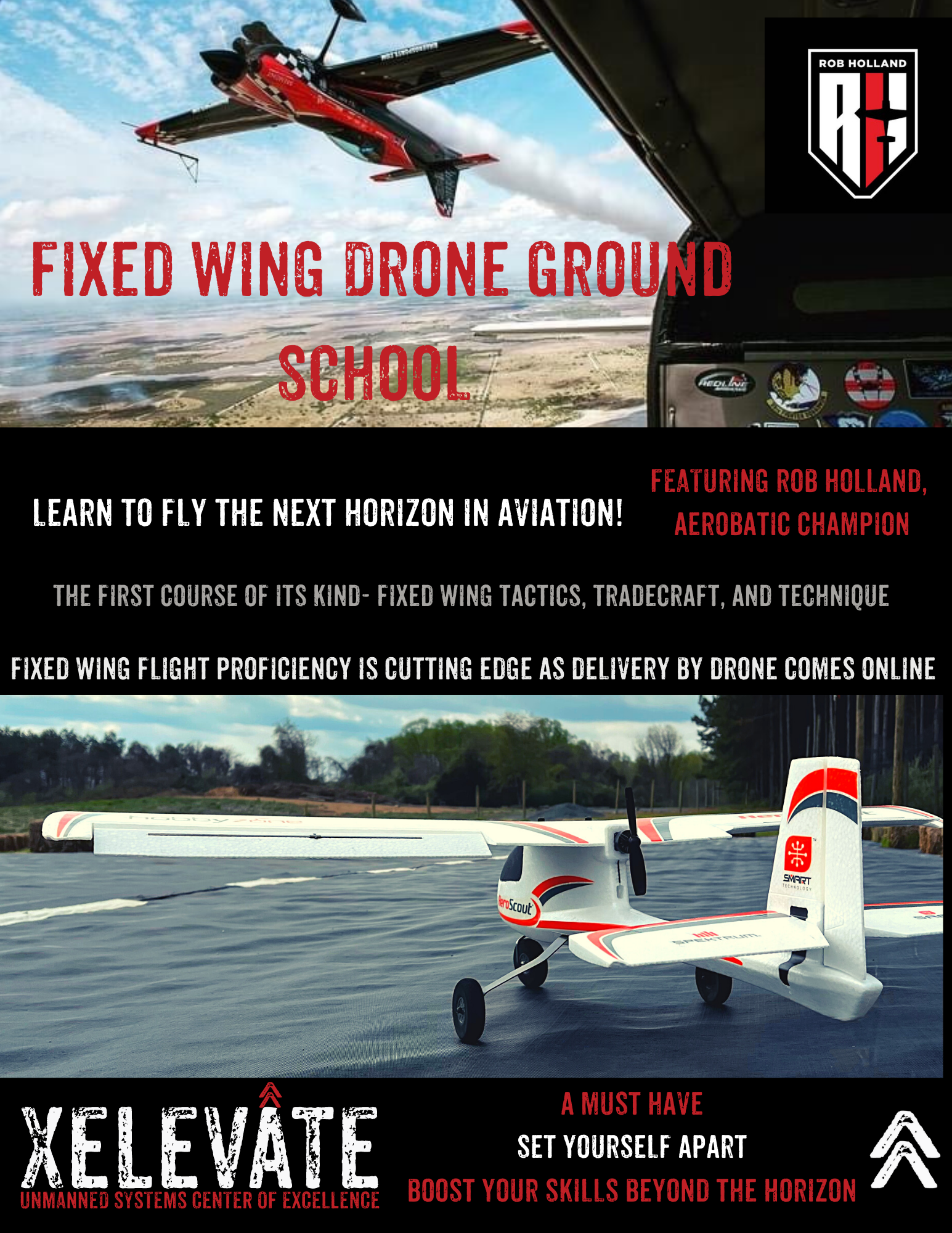 Fixed Wing Drone Ground School