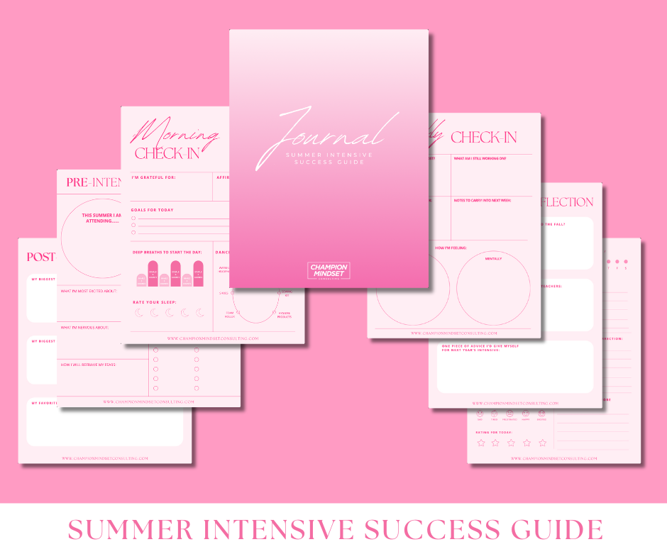 Summer Intensive Success Guide