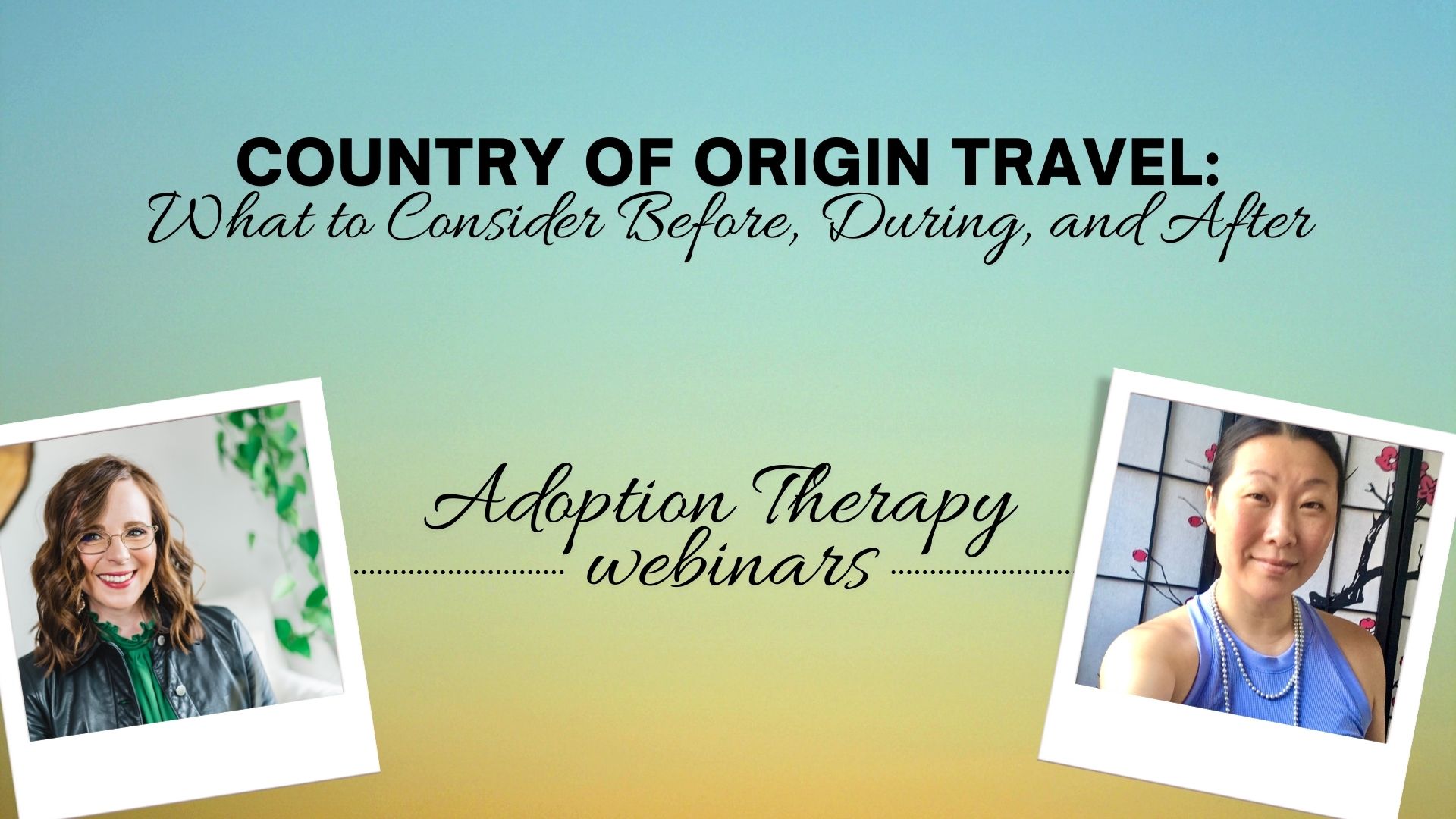 nam holtz country of origin travel adoption therapy webinar