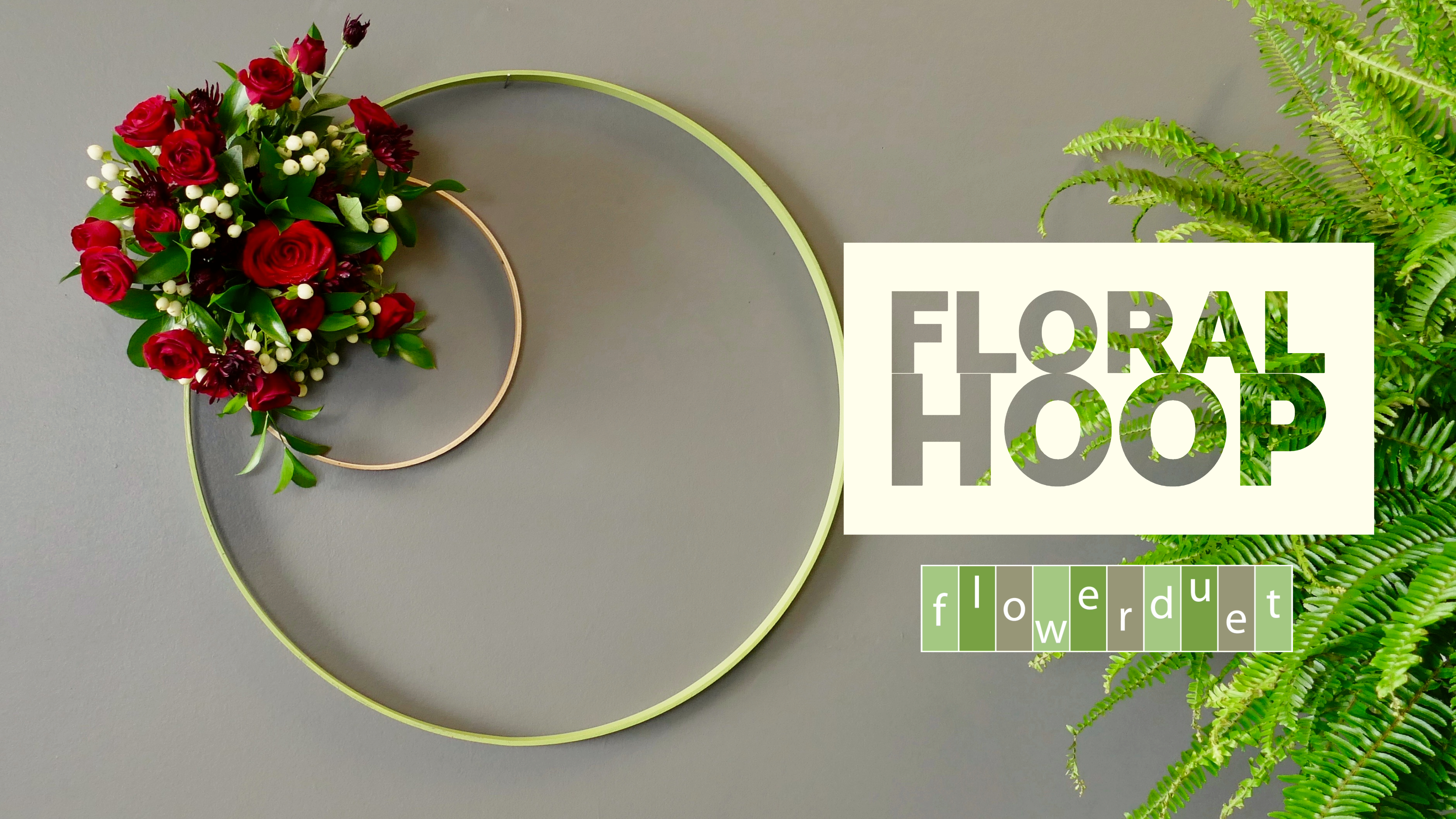 Floral Hoop