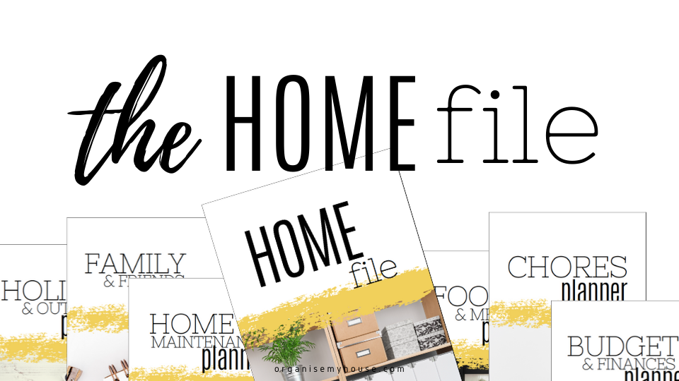 Home Management Binder Printables