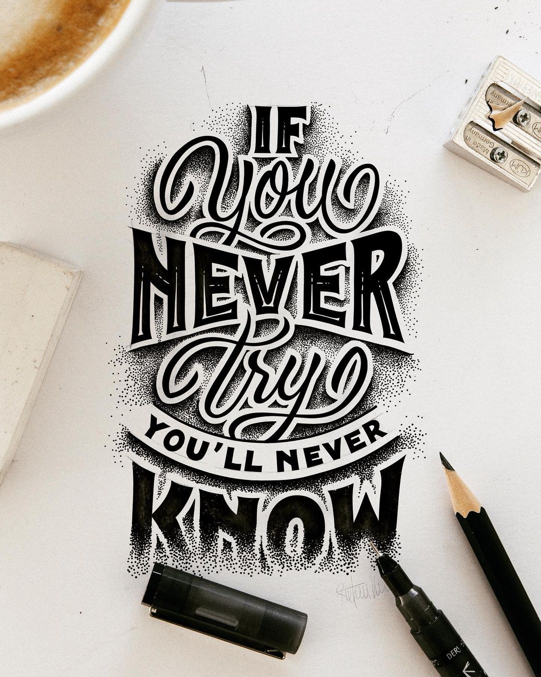 Beginner Hand Lettering – 5 Tips to get You Started — STEFAN KUNZ