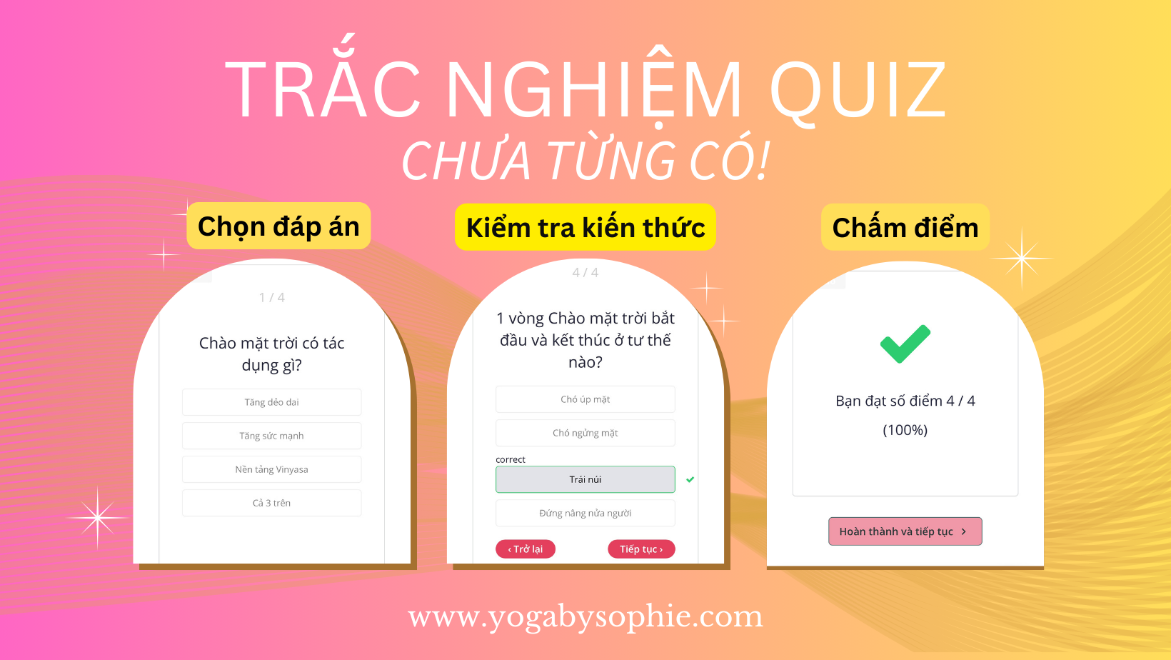 YOGA cơ bản từ a-z cùng Sophie