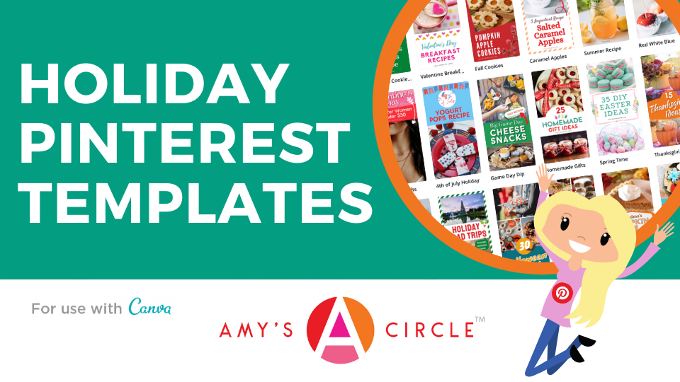 Amy Locurto Holiday Pinterest Templates