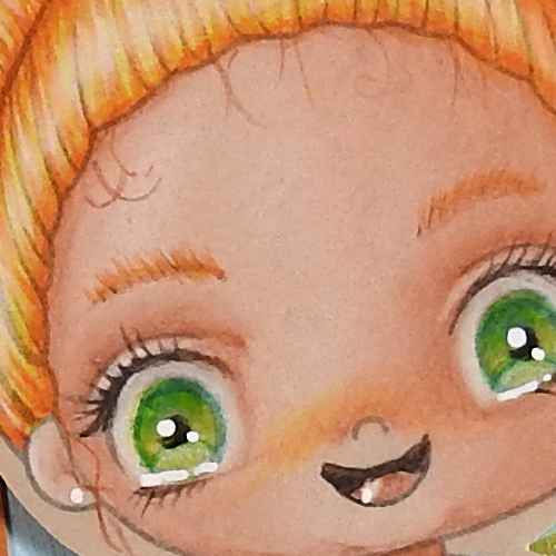 close up of eye details
