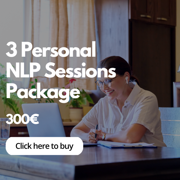 Click here to purchase this service: 3 Personal NLP Services