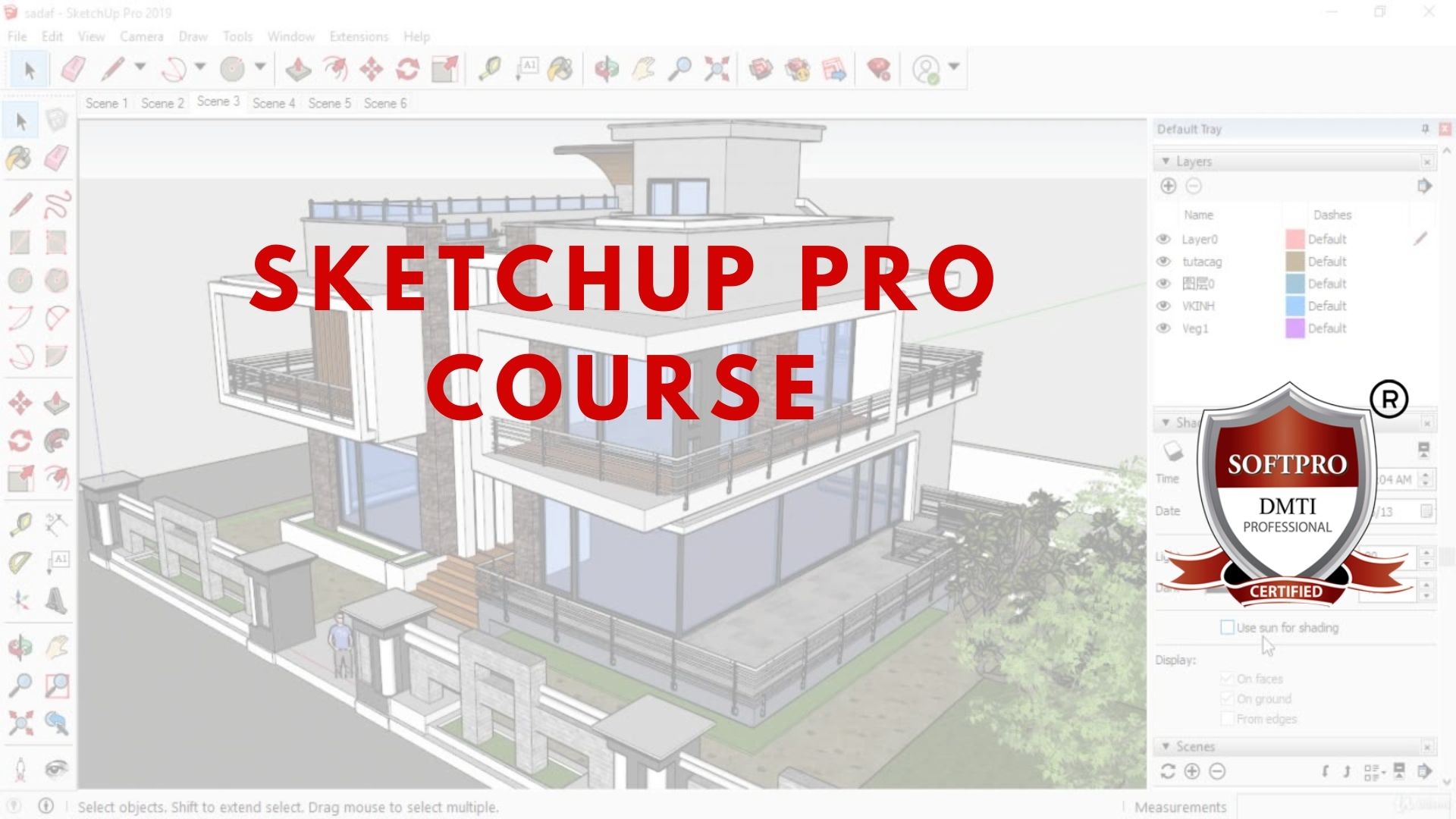 sketchup pro course in mumbai and sketchup pro online
