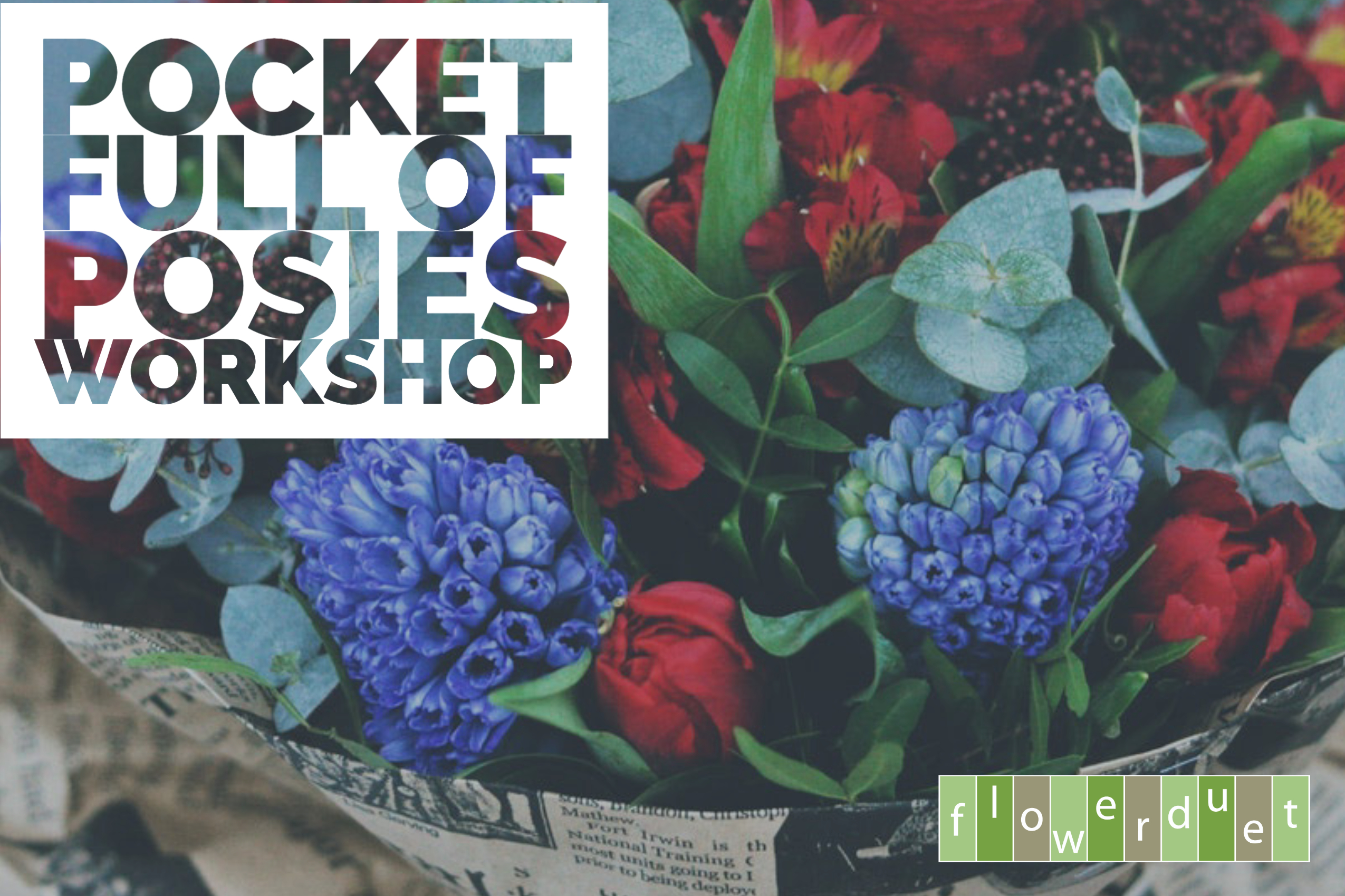 Pocket full of Posies Workshop