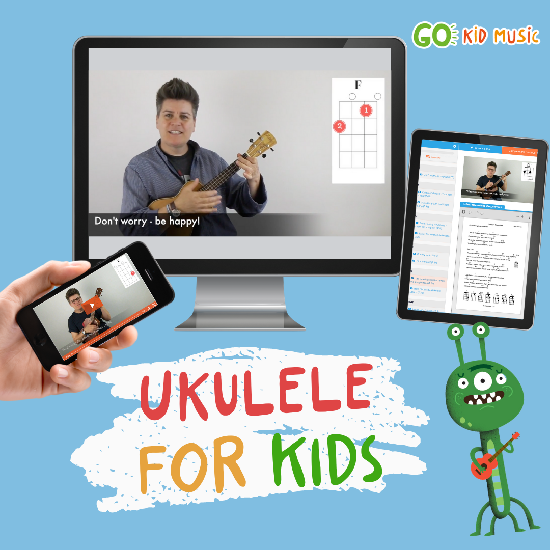 beginners ukulele course for kids