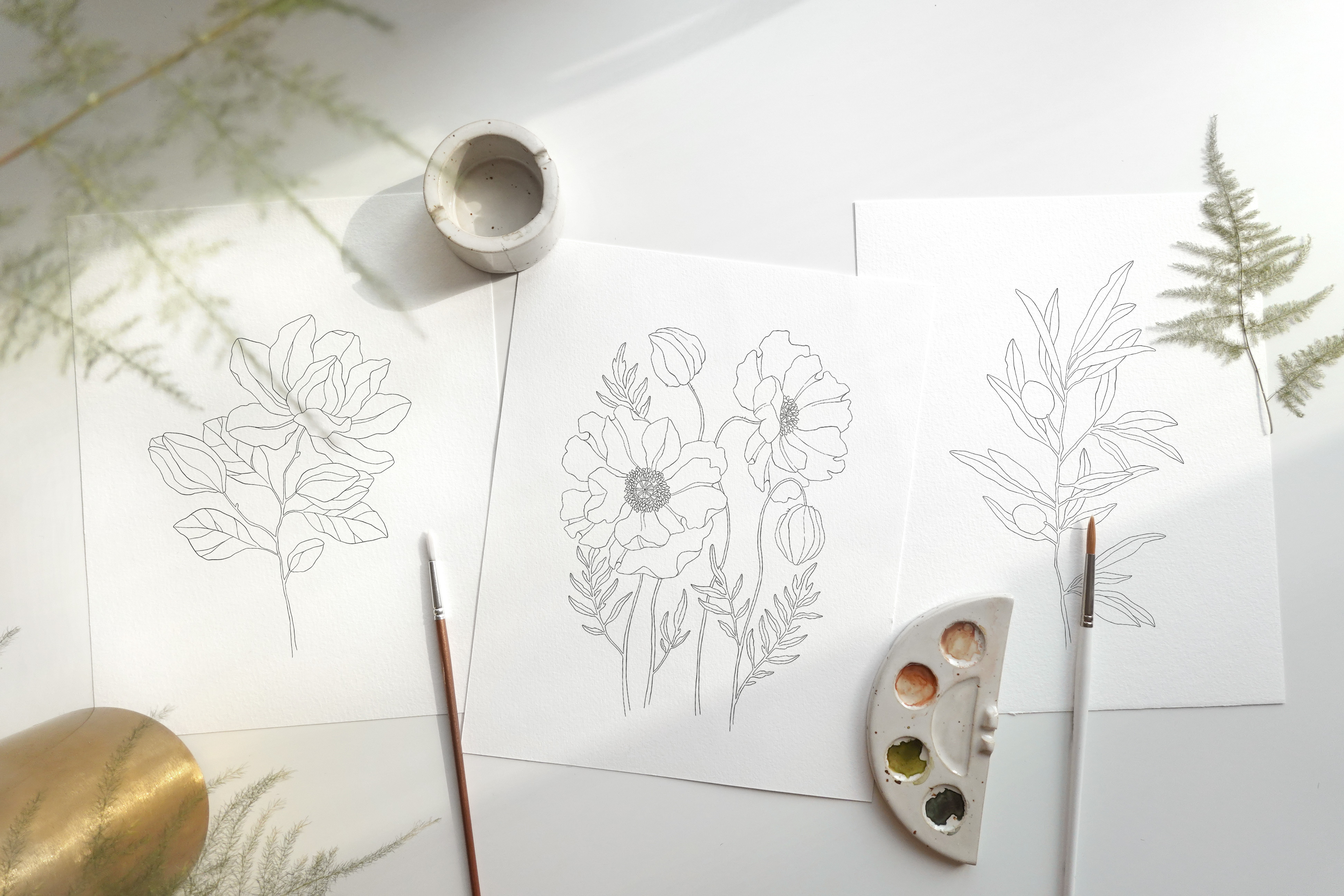 bloom creatives watercolor art classes