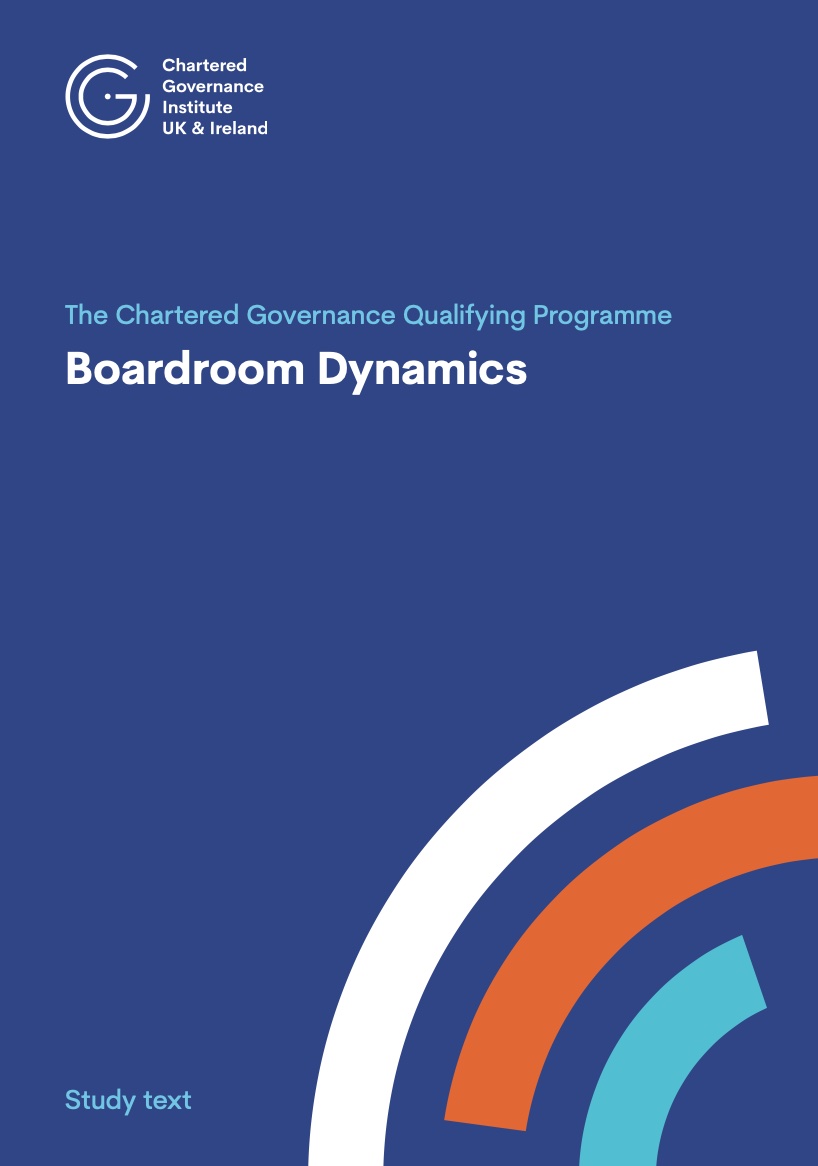 Boardroom Dynamics (2019) by Dr Jeremy Cross