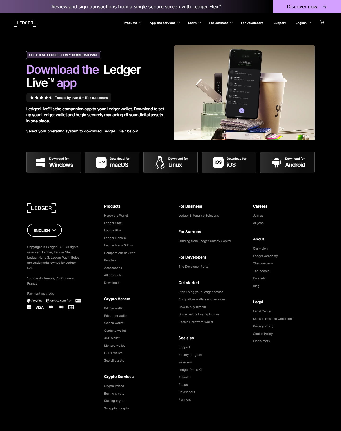 ledger.com/start