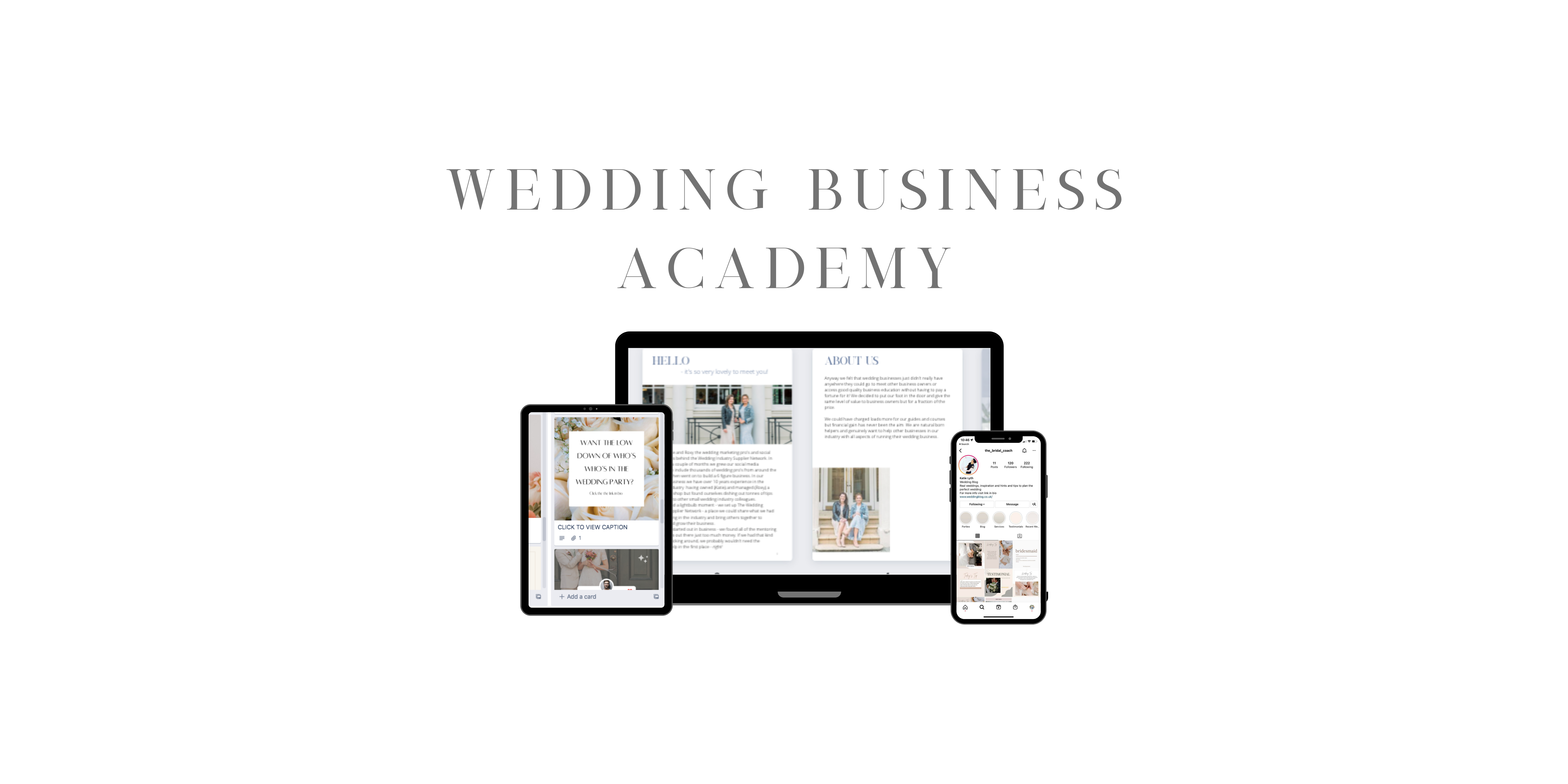 wedding business academy