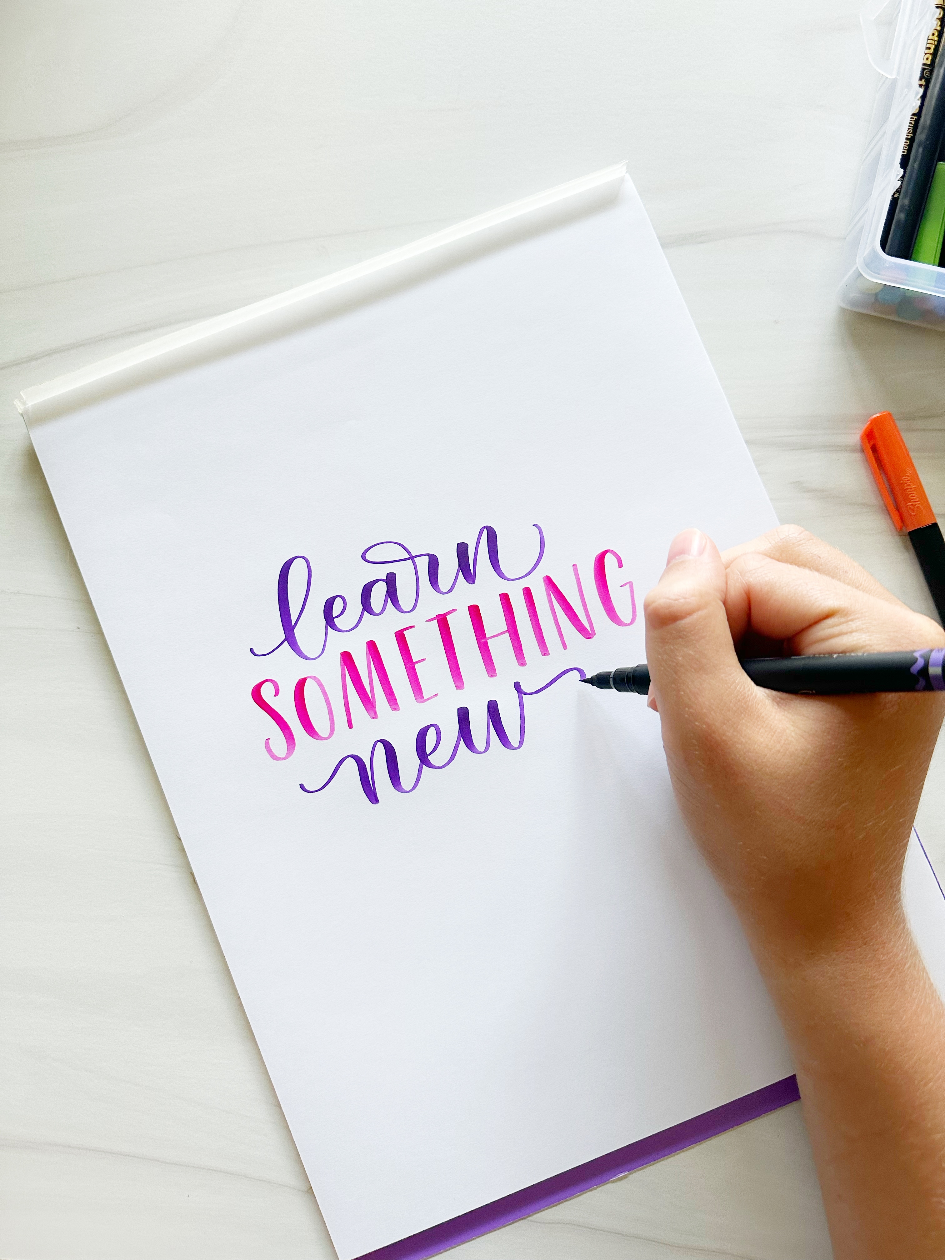 calligraphy greeting cards