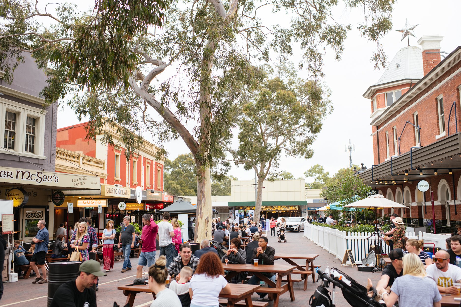 Photo showing Leederville Streets Open event