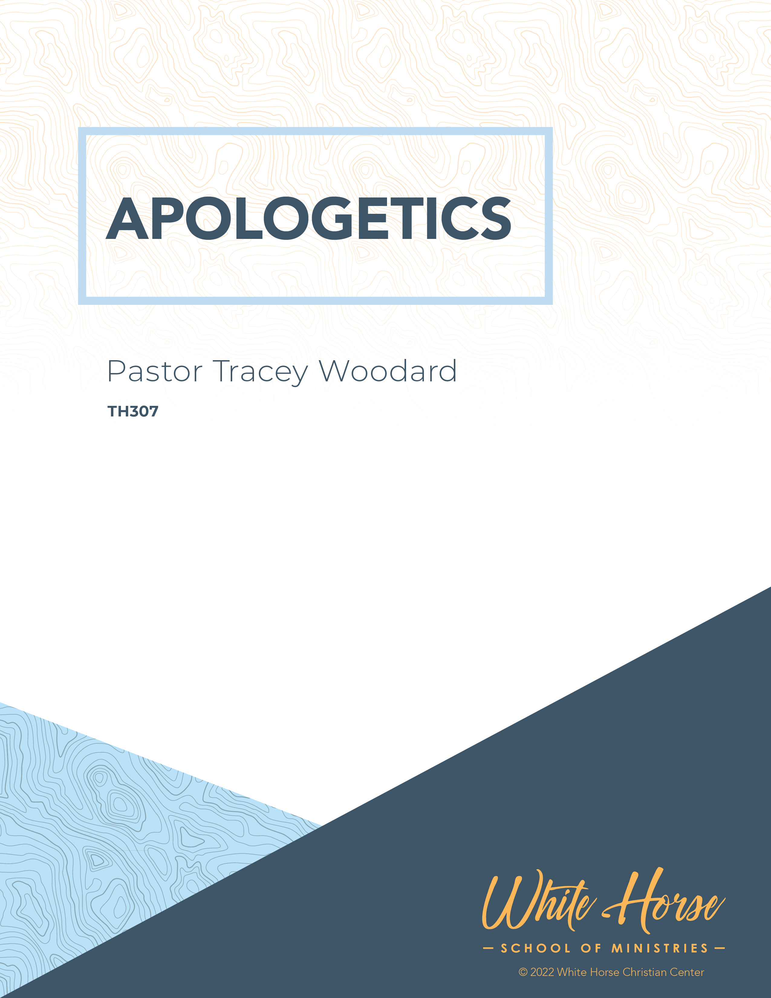 Apologetics - Course Cover
