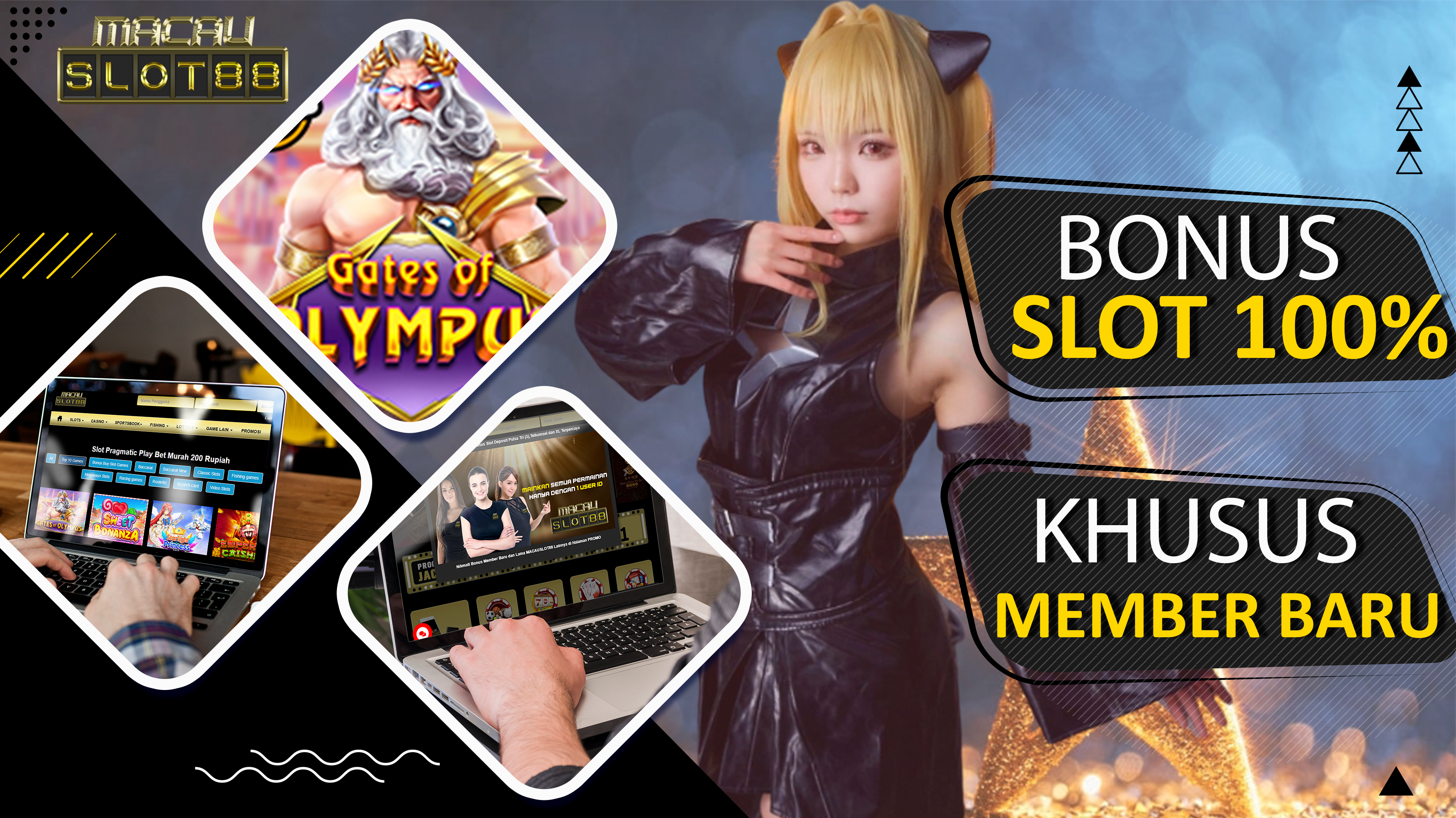 MACAUSLOT88 Bonus Slot 100% Member Baru Di Depan 2022