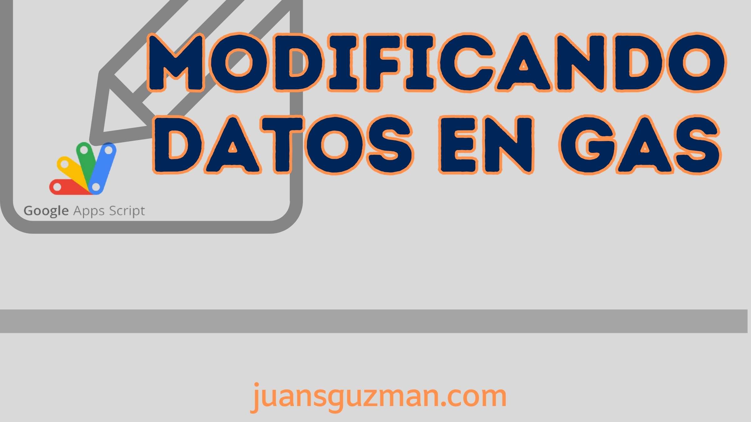 Modificar números, textos y fechas en Google Apps Script