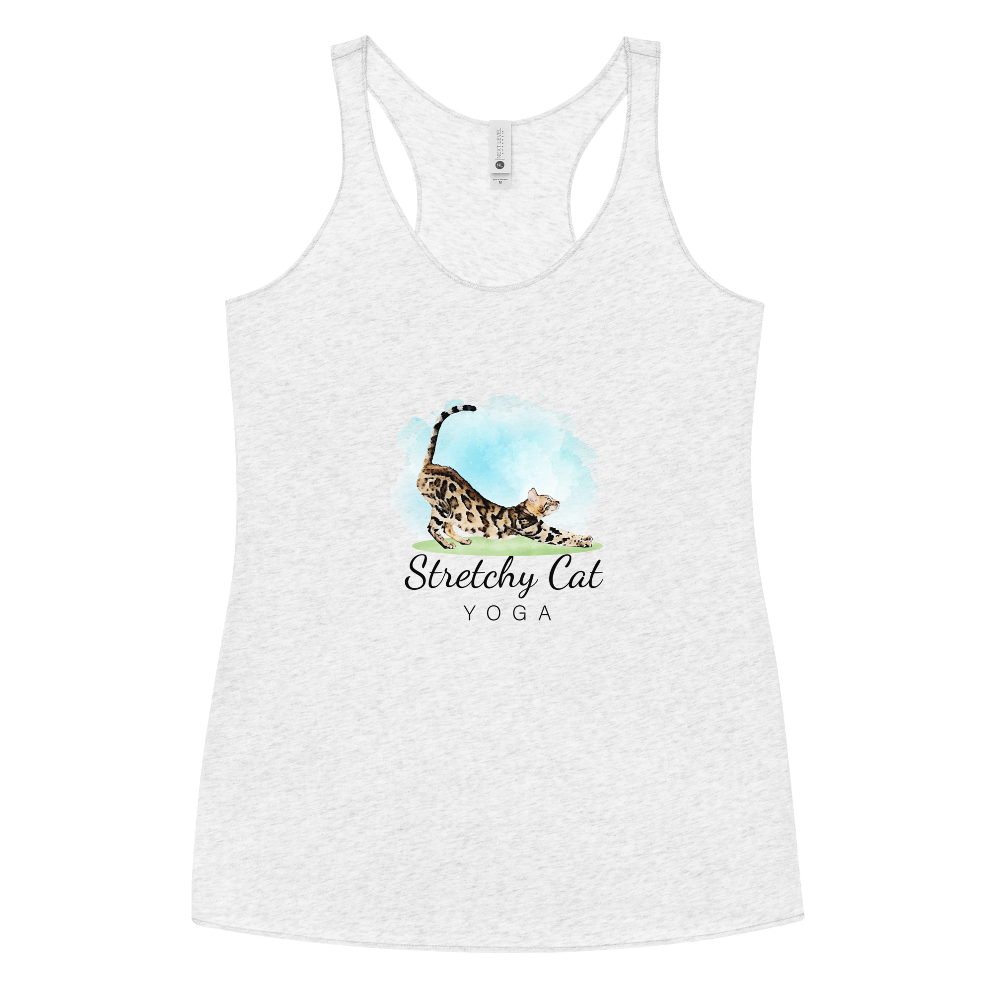 Stretchy Cat Yoga Women's Tank Top