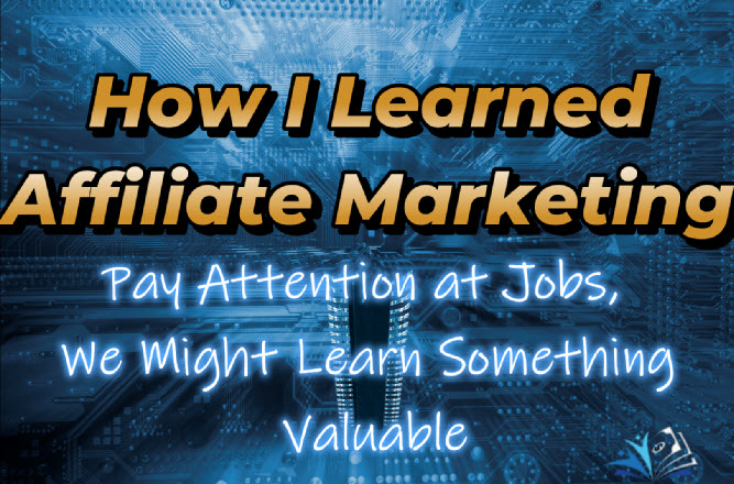 Affiliate first experience