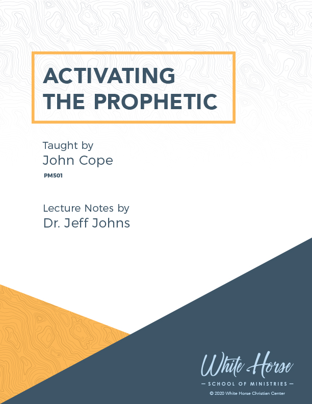 Activating the Prophetic - Course Cover