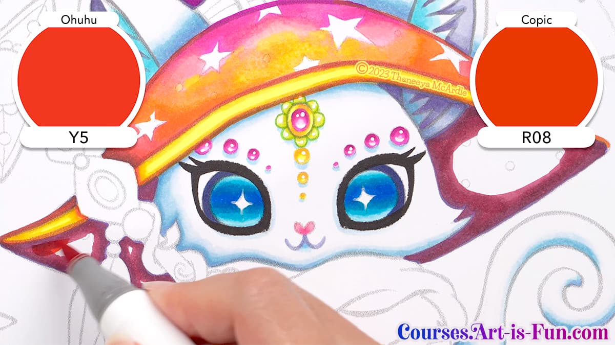 Wizard Cat Alcohol Markers Course: A Step-by-Step Video Course by Thaneeya McArdle