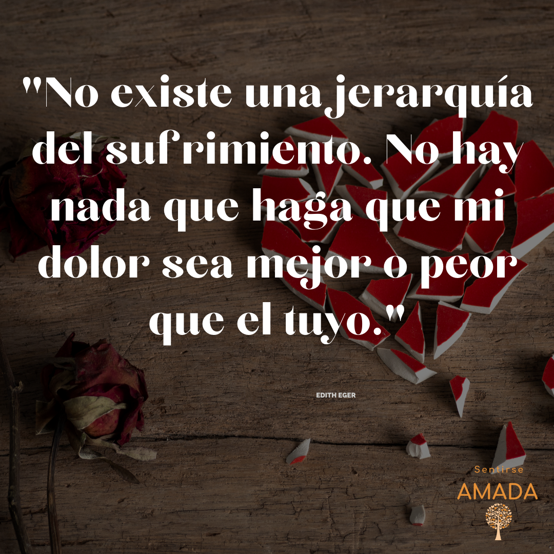 No existe jerarquía de dolor