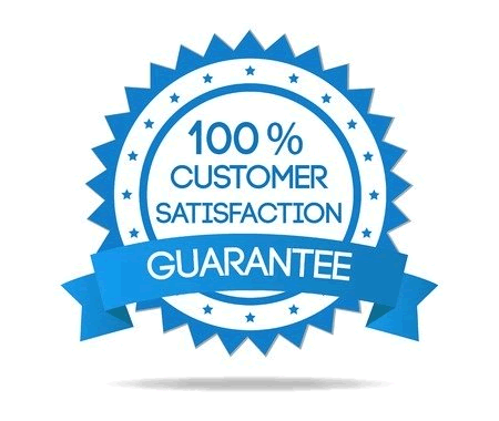 100% Customer Satisfaction Guarantee