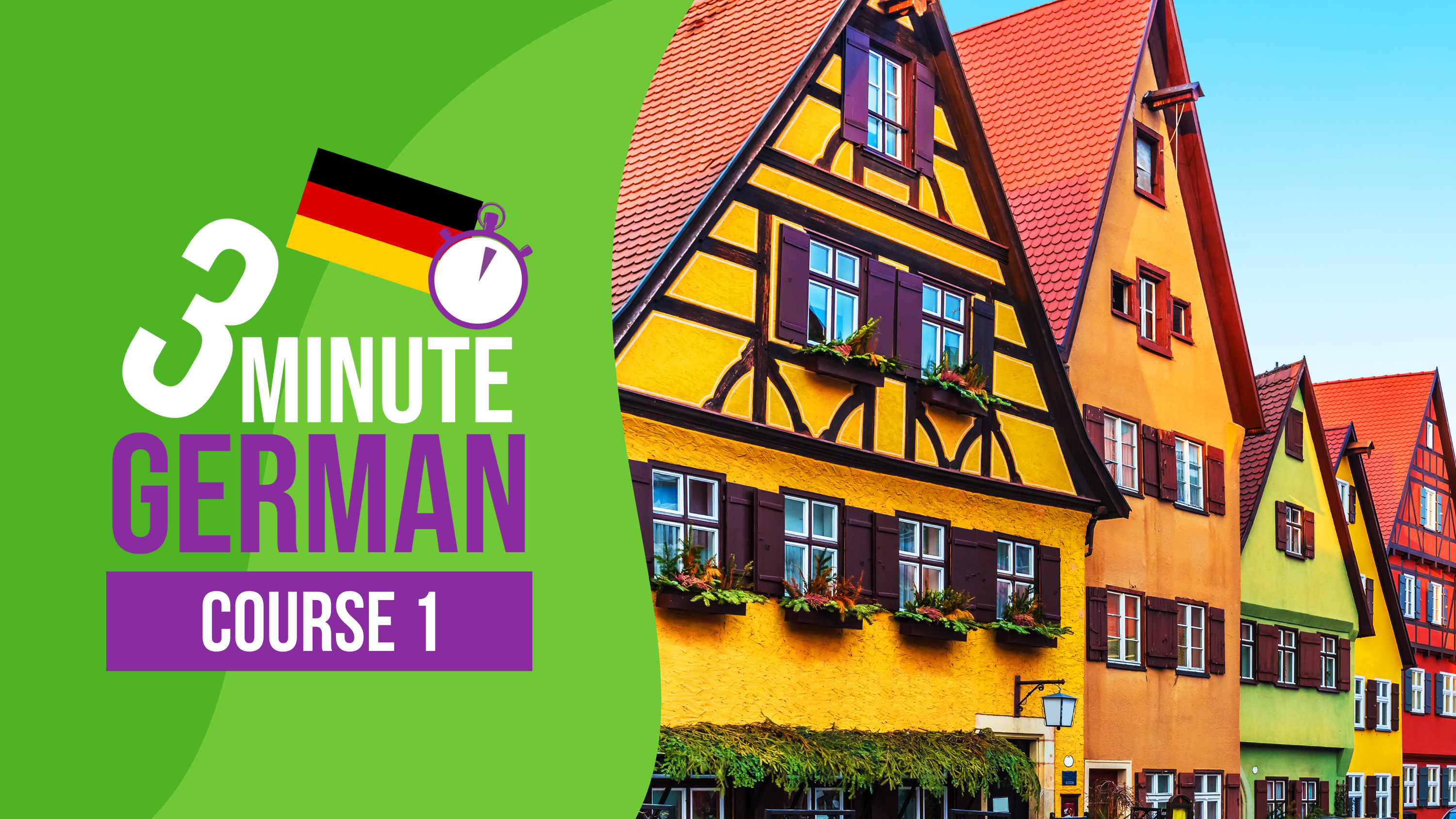 3 Minute German - Course 1