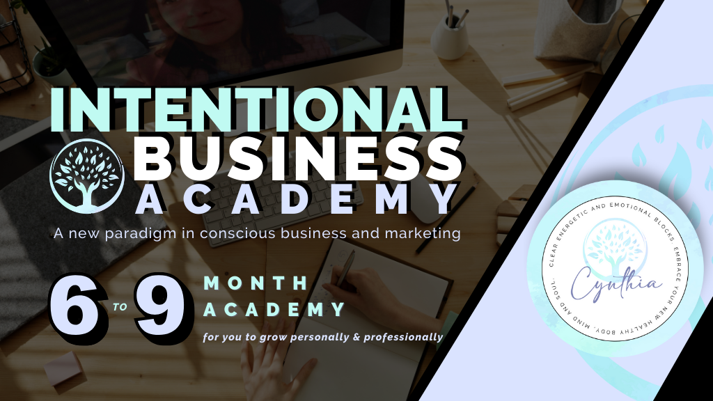 intentional business academy, business basics for woman coaches