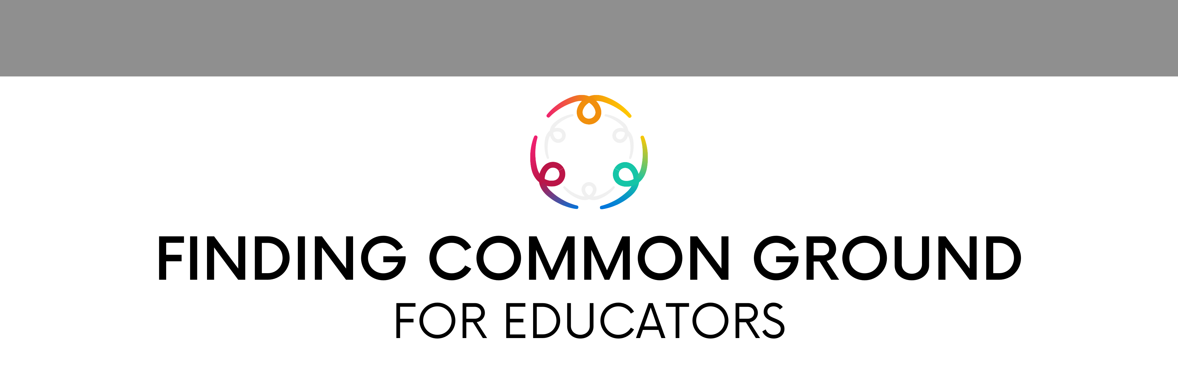 Finding Common Ground for Educators course header image
