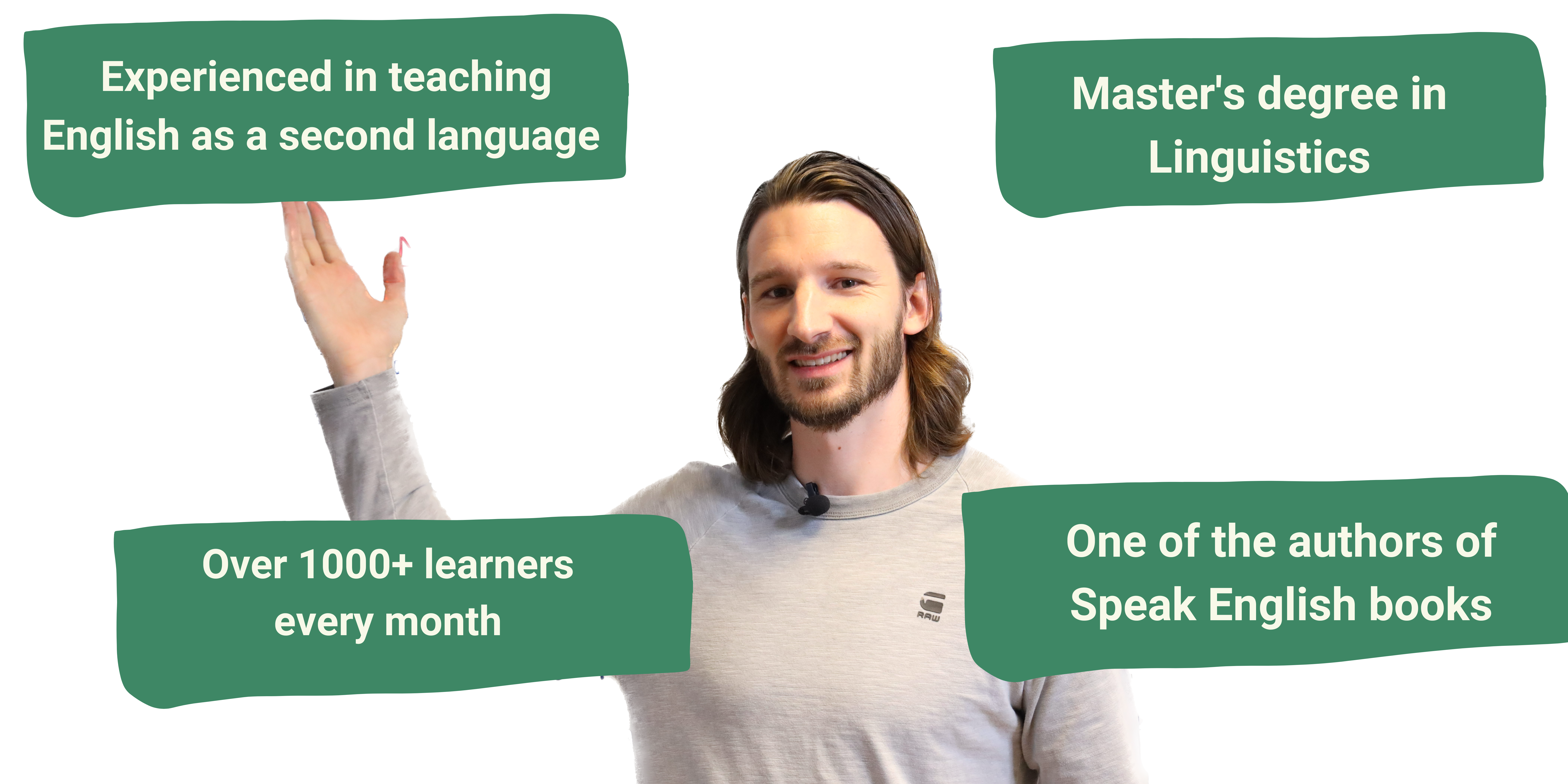 Native teacher description teaching British English course