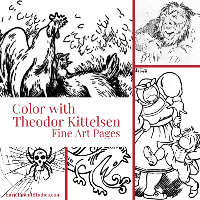 Color with Theodor Kittelsen