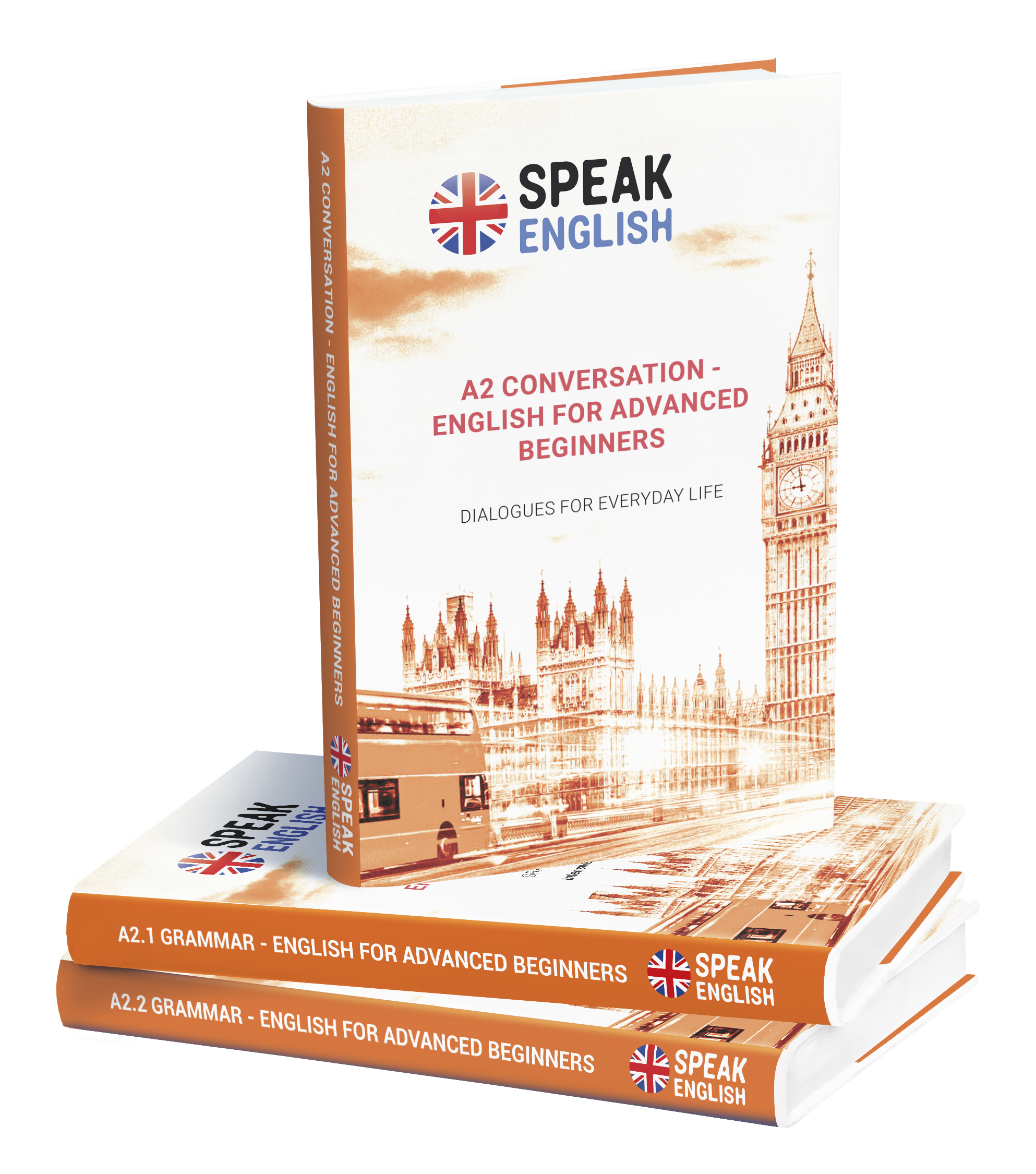 A2 level English books included in the price