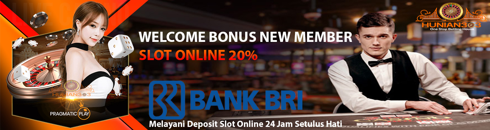 Hunian303 | Situs Judi Slot Online Deposit BRI 24jam