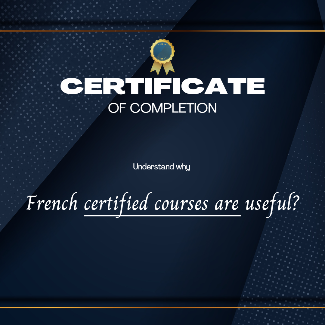 Certified French courses