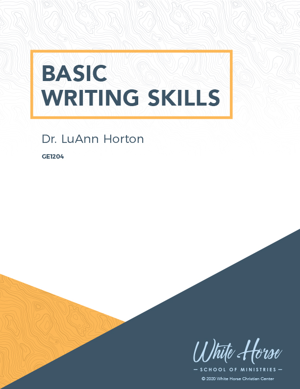 Basic Writing Skills - Course Cover