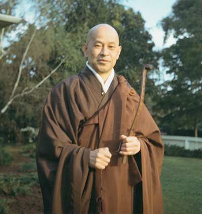 Shunryu Suzuki Roshi in Los Altos in 1966