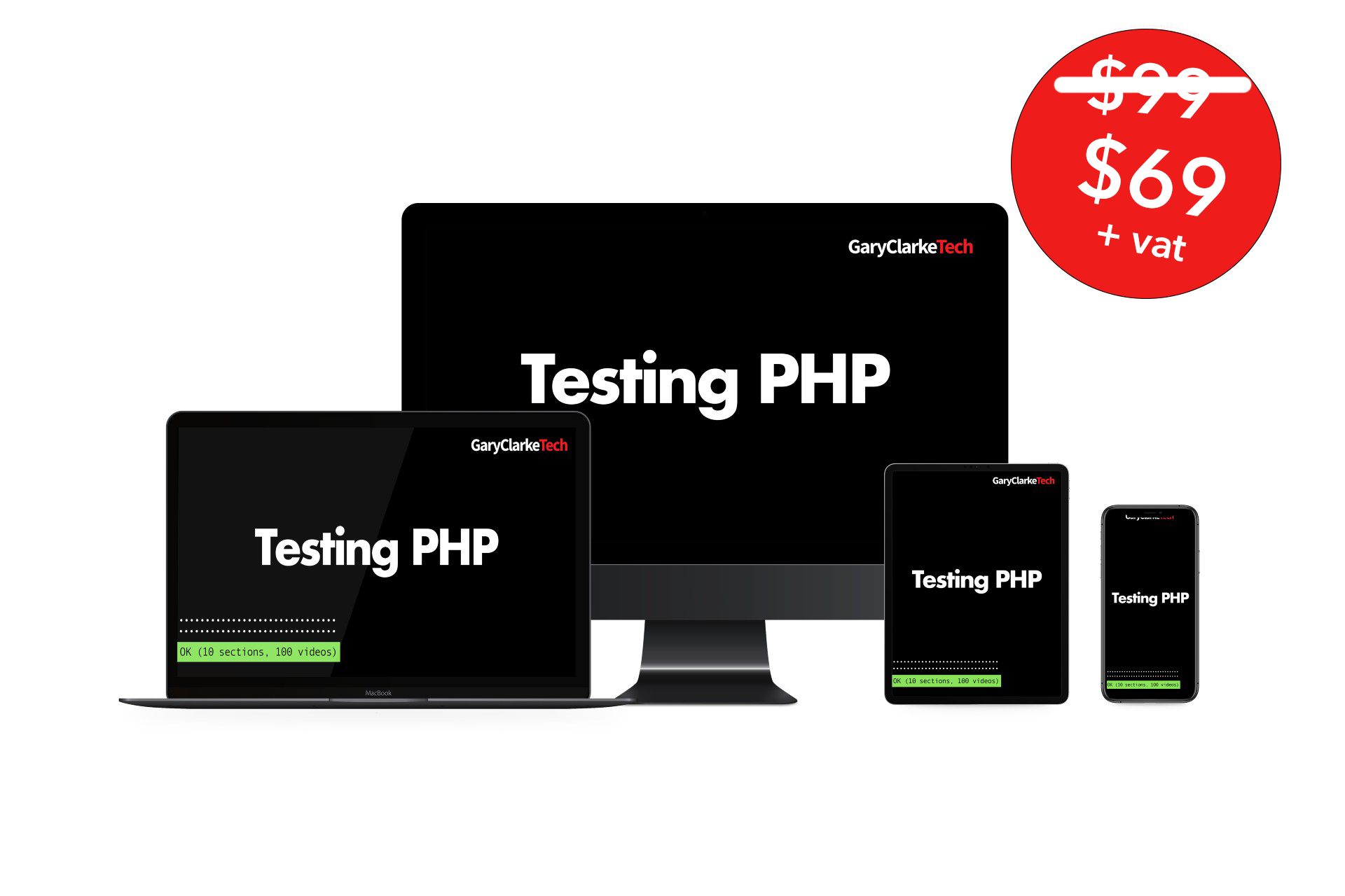 Testing PHP Course all devices