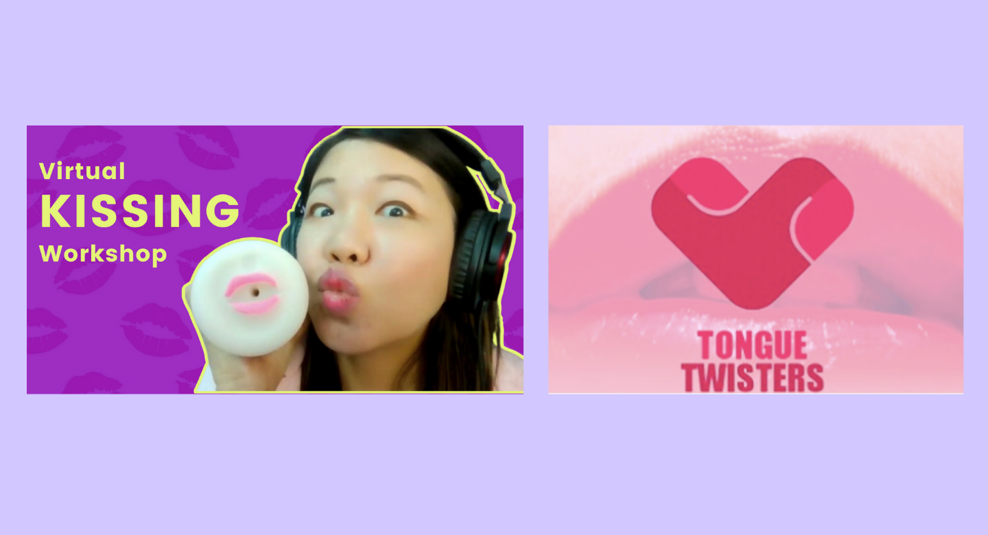 Virtual Kissing Workshop + Tongue Twister 